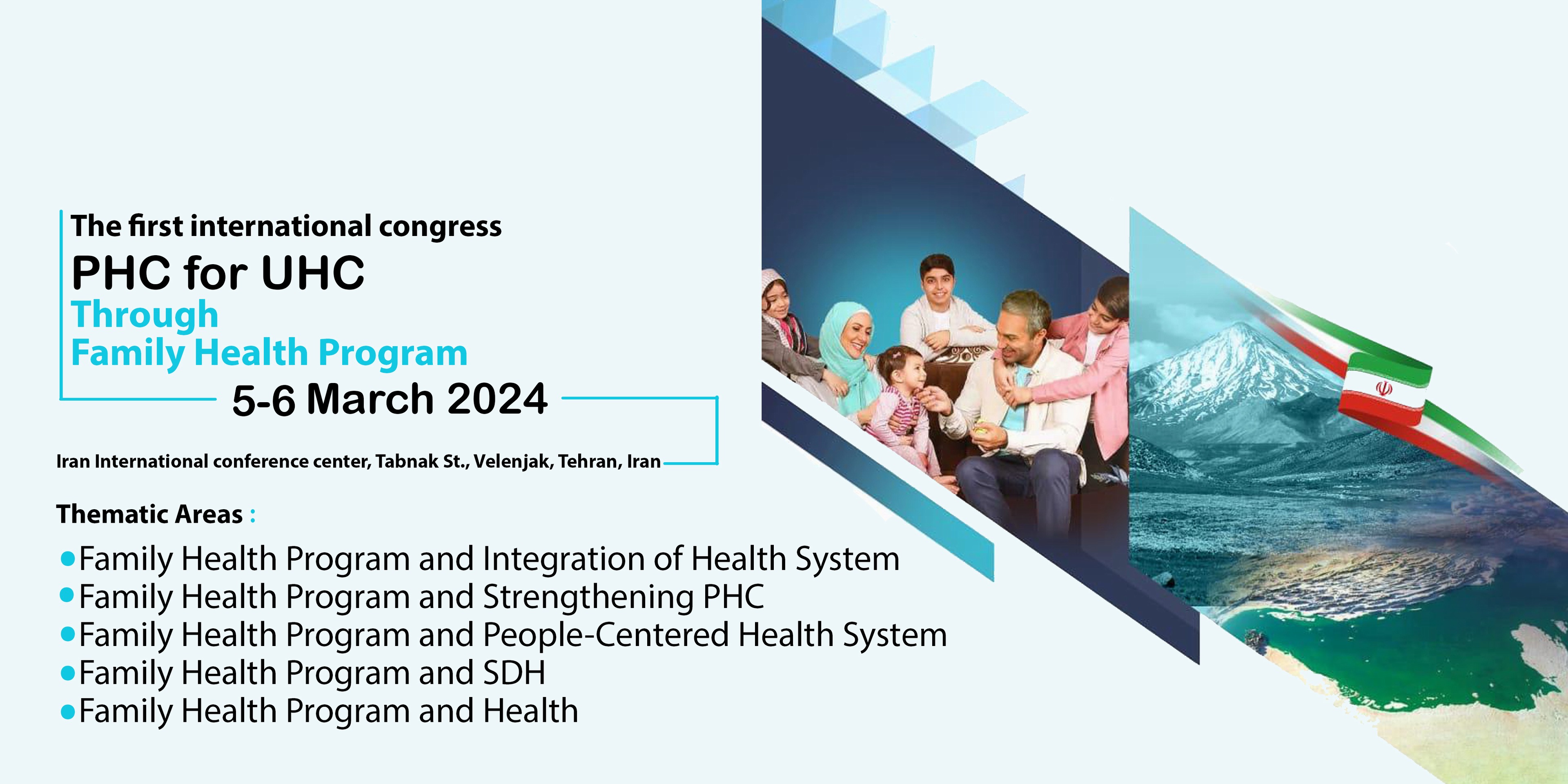  The first international congress PHC for UHC through Family health program 